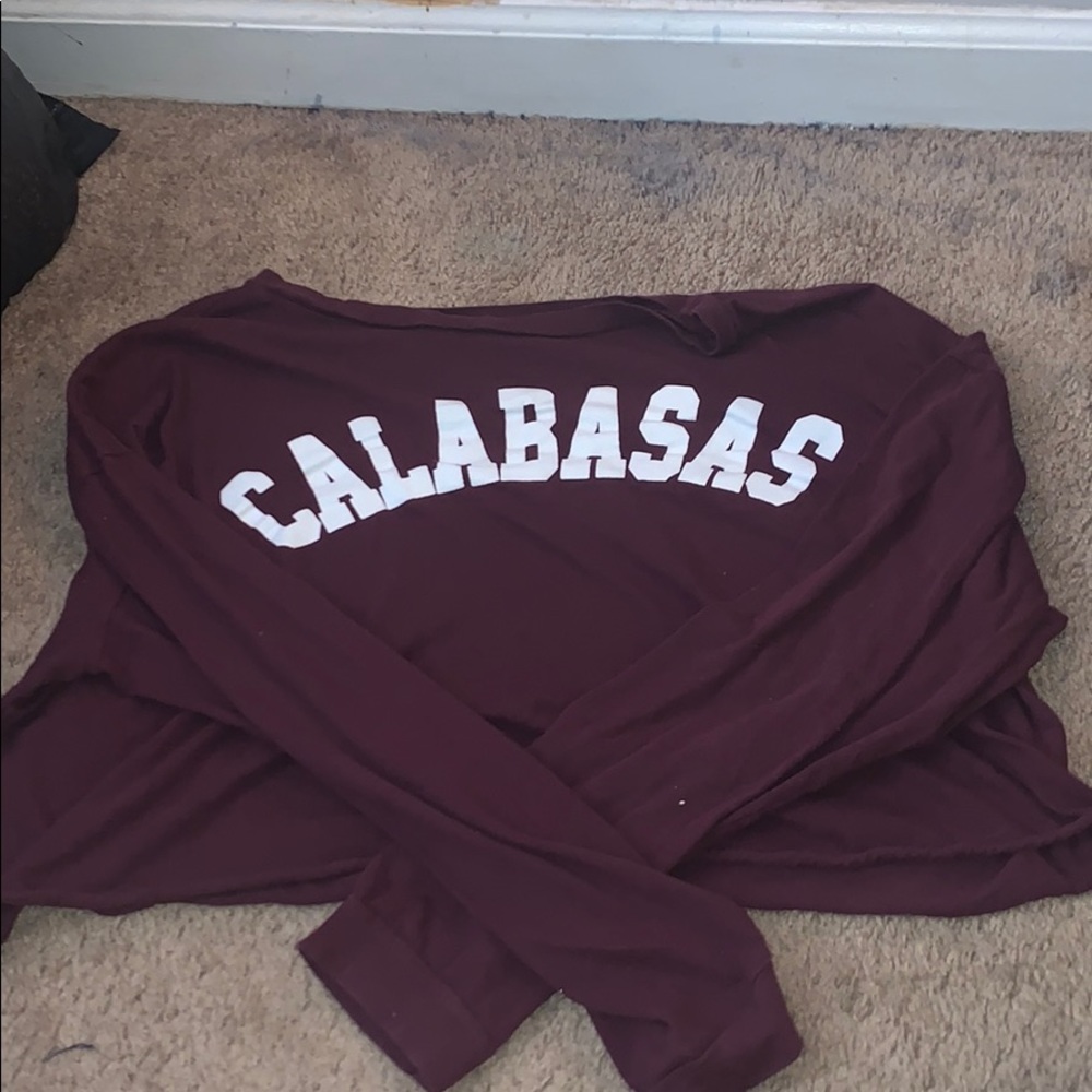 Cropped long sleeve
